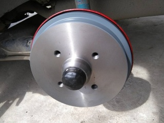 Замена тормозных барабанов Mitsubishi Eclipse Cross  в Жуковском